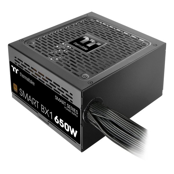 thermaltake サーマルテイクSmart BX1 650W Bronze 電源ユニット ブラック PS-SPD-0650NNFABJ-4(2623031)代引不可 送料無料