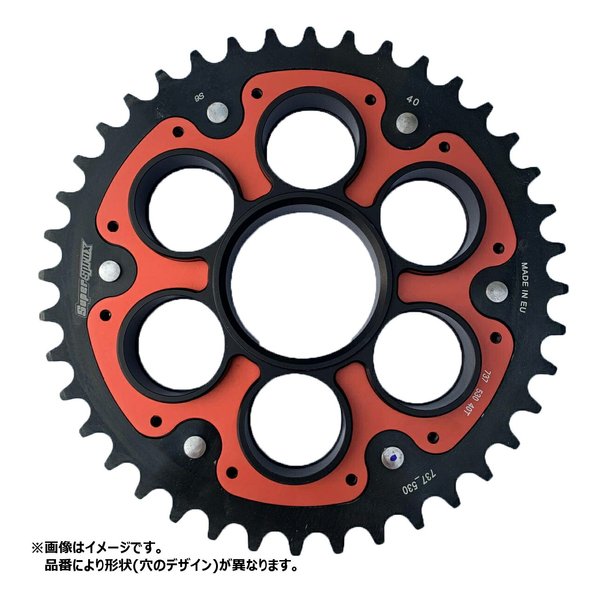 その他 そのほかSPX REAR STEEL DUCATIEDGE737_525-38T RED RSA-737_525:38-RED(2497155)代引不可 送料無料
