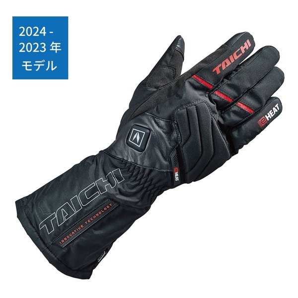 RS TAICHI アールエスタイチe-HEAT グローブ BLACK/RED XLサイズ RST656BK11XL(2580984)代引不可 送料無料