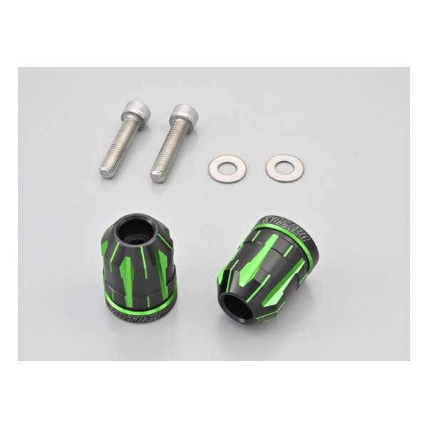 DAYTONA デイトナバーエンド カワサキ M8 用 TECHNO ライムグリーン 42209(2586461)代引不可 送料無料