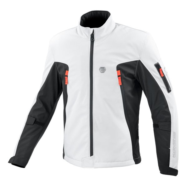 KOMINE コミネプロテクトソフトシェルサーマルジャケット トゥオーノ ライトグレーブラック/XL JK-628/LIGHT GREY BLACK/XL(2622013)代引不可 送料無料