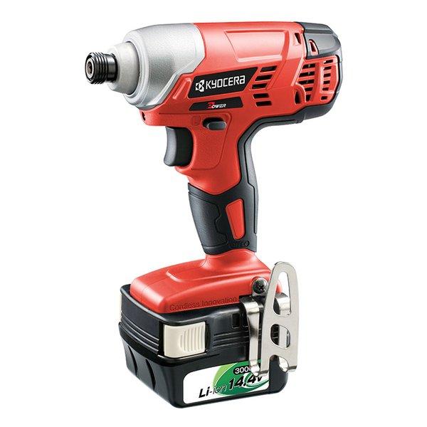 京セラ（Kyocera） キョーセラ充電式インパクトドライバー 14.4V/3000mAh/140N・m/ケース/電池パック/充電器 BID-1416(2623473)送料無料