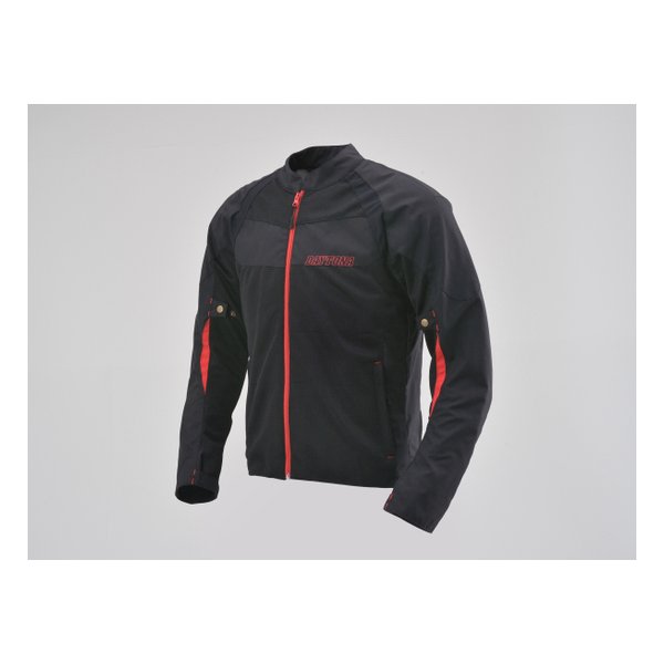 DAYTONA デイトナHBJ-058 スポーツメッシュジャケット ブラック/レッド Lサイズ 21667(2511280)代引不可 送料無料