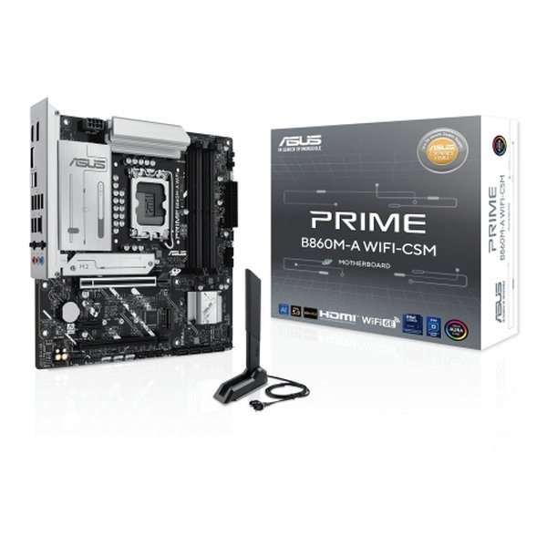ASUS エイスースマザーボード PRIME MicroATX/IntelB860/IntelCoreUltra/LGA1851/PCIe5.0/Wi-Fi 6E PRIME B860M-A WIFI-CSM(2642572)送料無料