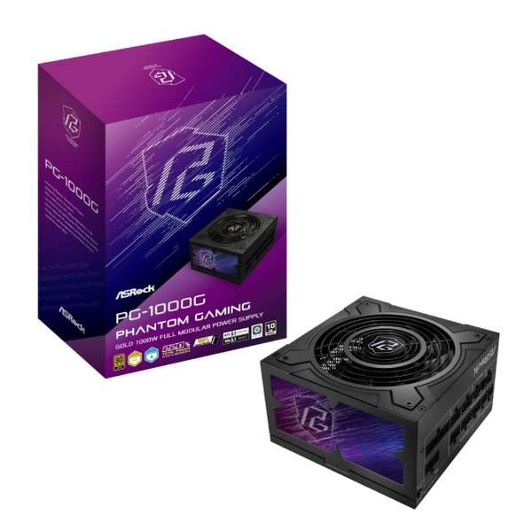 ASRock アスロックPhantom Gamingシリーズ 1000W電源 80PLUS GOLD PG-1000G(2646959)送料無料