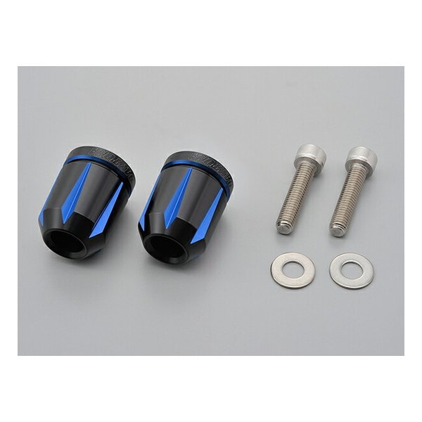 DAYTONA デイトナバーエンド バーエンドプラグ スクラッチTYPE KAWASAKI用 ブルー D93135(2455434)