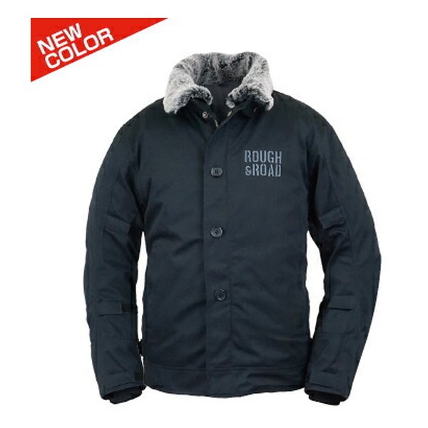 ROUGH&ROAD ラフアンドロードN-1RボアウインタージャケットFP BK-M RR7691BK2(2491190)代引不可 送料無料