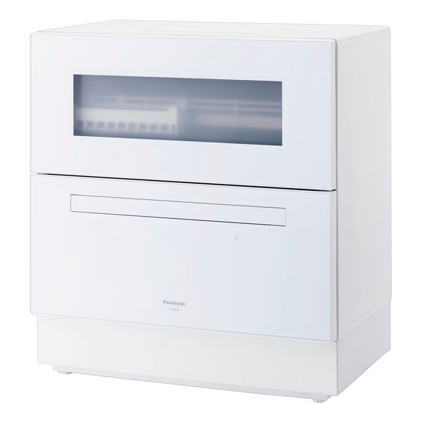 Panasonic パナソニック食器洗い乾燥機 液体洗剤自動投入/おまかせコース/ストリーム除菌洗浄/ナノイーX/白 NP-TZ500-W(2648021)送料無料