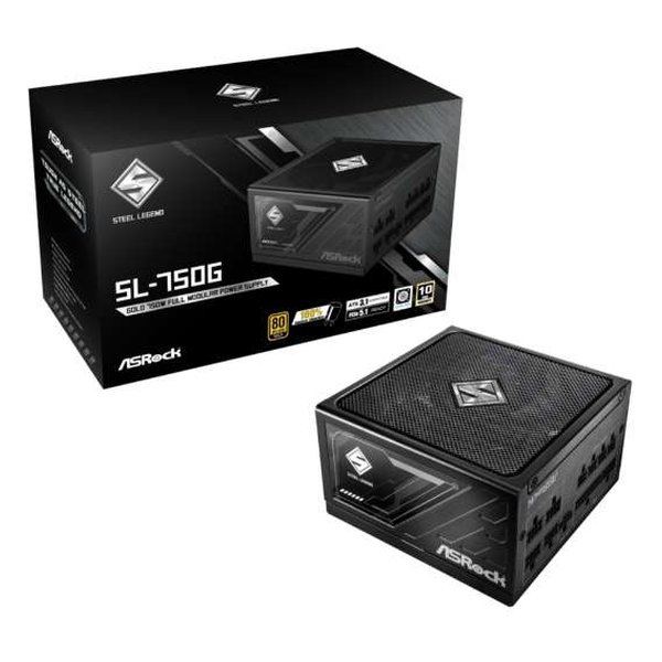 ASRock アスロックSTEEL Legendシリーズ 電源ユニット 750W 80PLUS GOLD認証 SL-750G(2641873)送料無料
