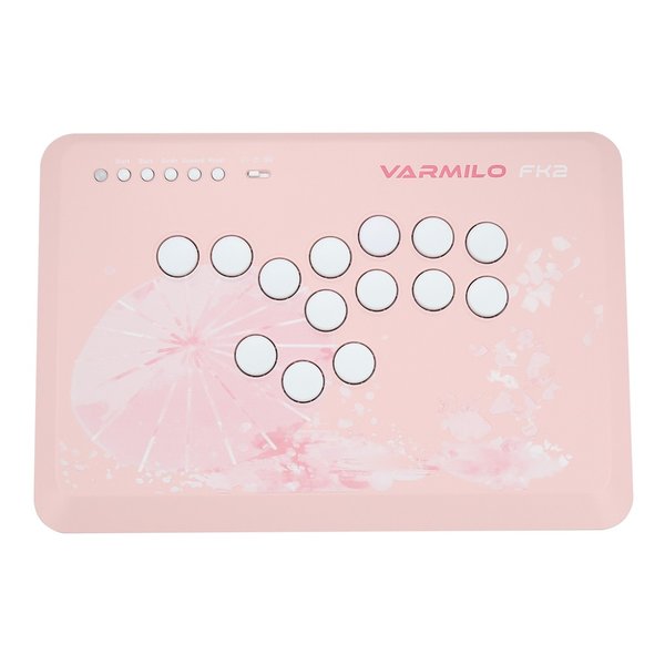 VARMILO（アミロ）FK2 不屈 桜 格闘ゲーム用レバーレスアーケードコントローラー vm-fk2-sakura(2648087)送料無料