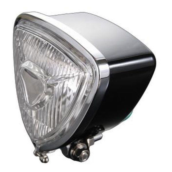 ROUGH&ROAD ラフアンドロードLUKE トライアングルヘッドライト BK LK-3020BK(2489052)代引不可 送料無料