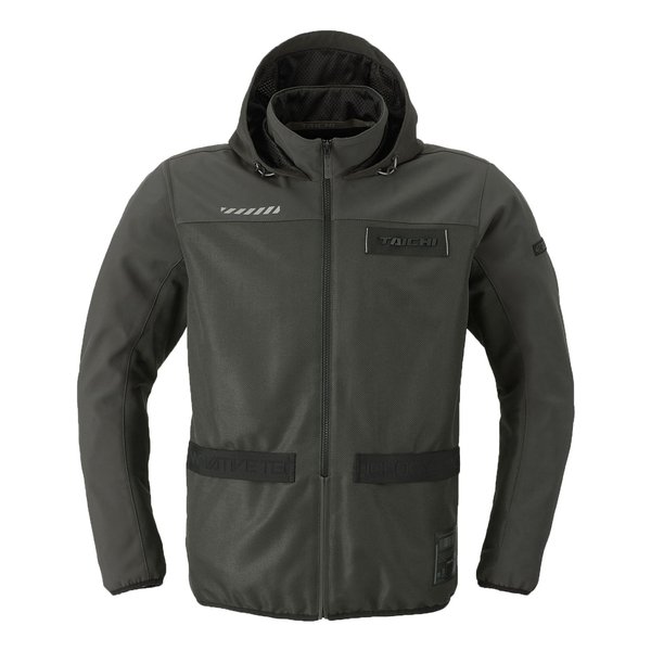 RS TAICHI アールエスタイチバイク用 春夏 エアー フリップパーカ グラファイト/Lサイズ RSJ334/GRAPHITE/L(2643639)送料無料