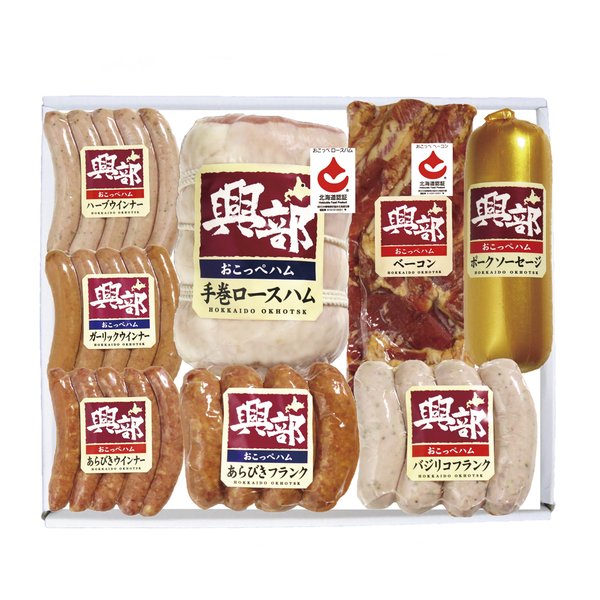 オホーツククリーンミート北海道おこっぺハム詰合せ ZOA054184056(2646690)代引不可