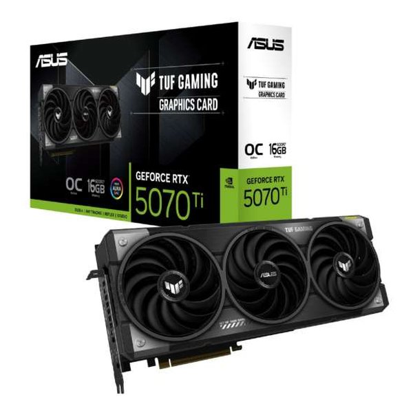 ASUS エイスースTUF Gaming GeForce RTX 5070 Ti 16GB GDDR7 OC Edition 移らす不可 TUF-RTX5070TI-O16G-GAMING(2647109)貨物輸送無料