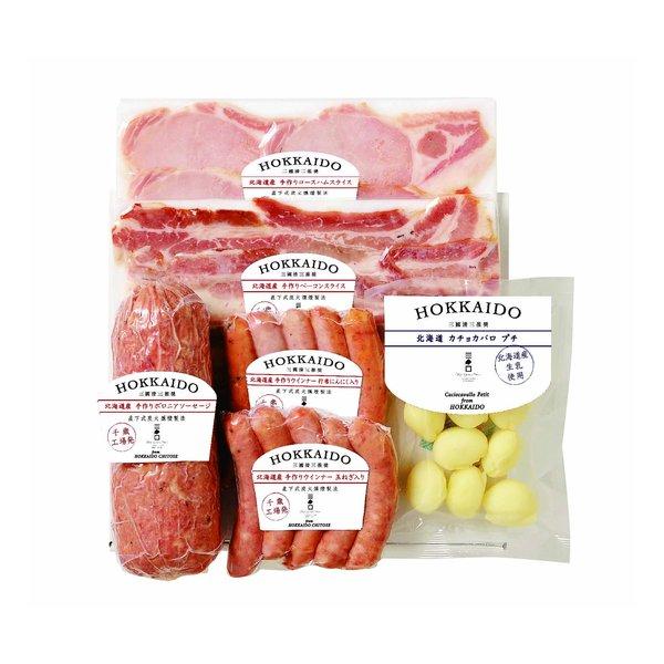 肉の山本（ニクノヤマモト）三國推奨 北海道手作りハムギフト 6種/各1個/6個入り ZOA422263392(2646667)代引不可