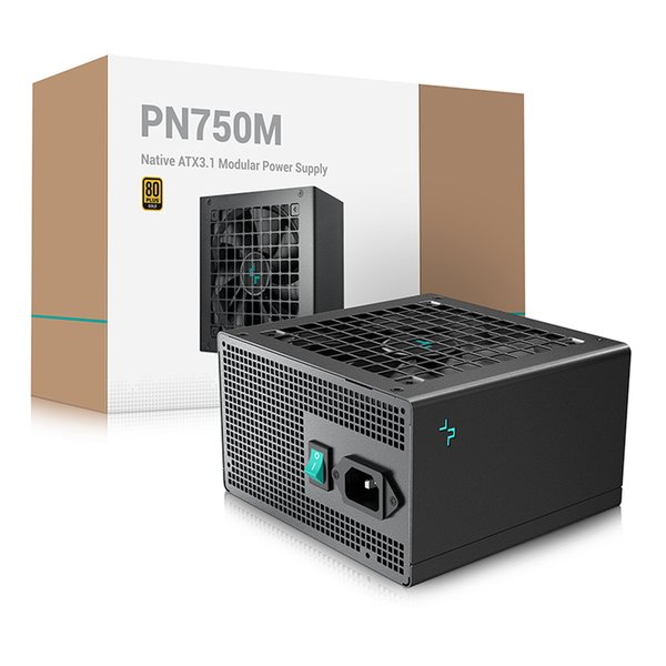 DEEPCOOL ディープクールPN750M ブラック 750W電源 80PLUS Gold認証 R-PN750M-FC0B-JP(2648073)送料無料