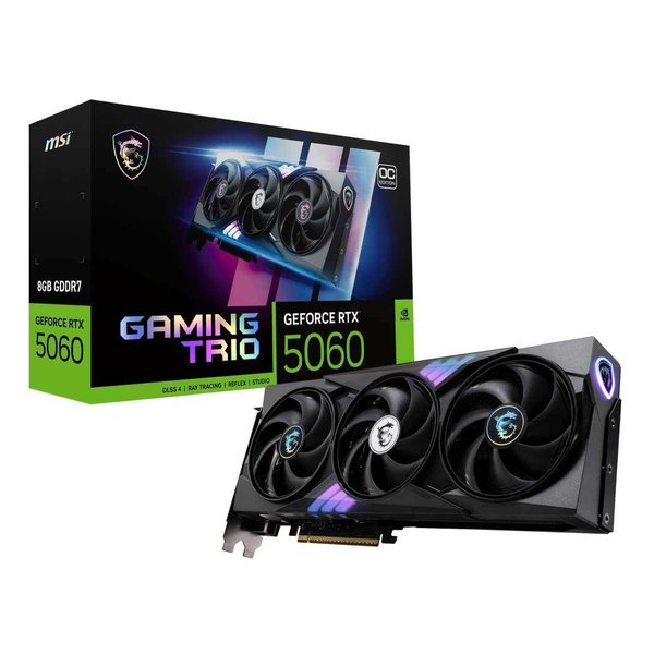 MSI エムエスアイGeForce RTX 5060 8G GAMING TRIO OC グラフィック