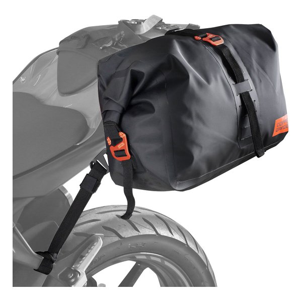 DOPPELGANGER（ドッペルギャンガー）バイク用 ターポリンシングルサイドバッグ 容量14L/ブラック DBT508-BK(2648156)代引不可