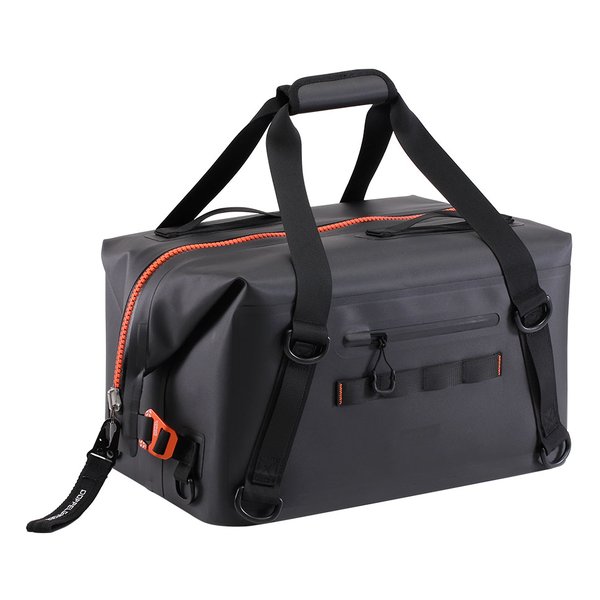 DOPPELGANGER（ドッペルギャンガー）自動二輪車用 TPUウォータープルーフダッフルバッグ 収容能力35L/黒いこと DBT589-BK(2648164)代引不可