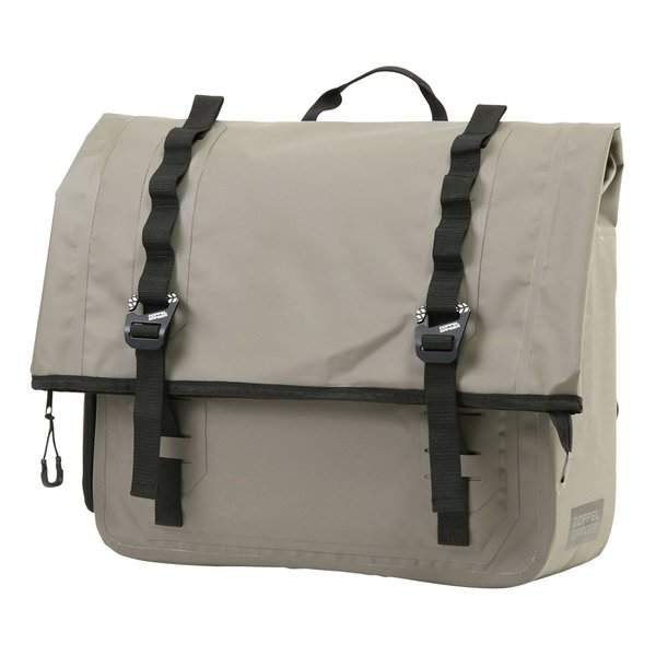 DOPPELGANGER（ドッペルギャンガー）バイク用 ターポリンサドルバッグ WP 容量20L/カーキ DBT606-KH(2648170)代引不可
