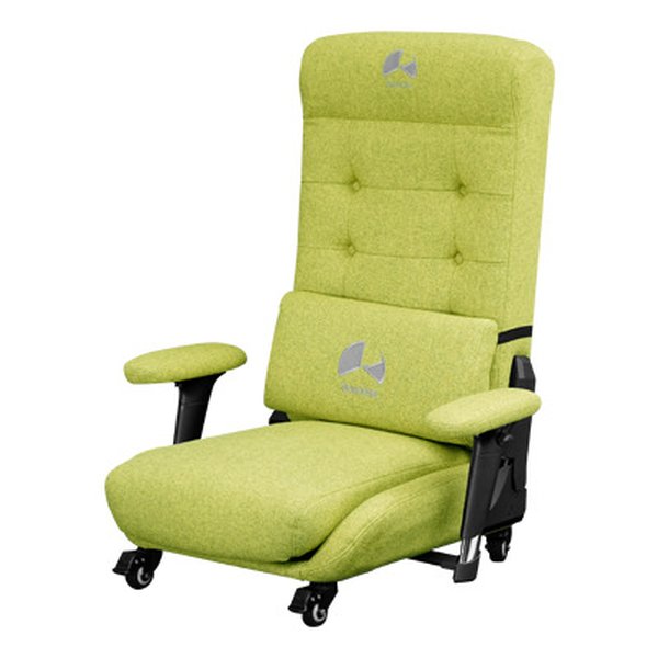 Bauhutte バウヒュッテゲーミングソファ座椅子 グリーン GX-350-GN(2499433)代引不可