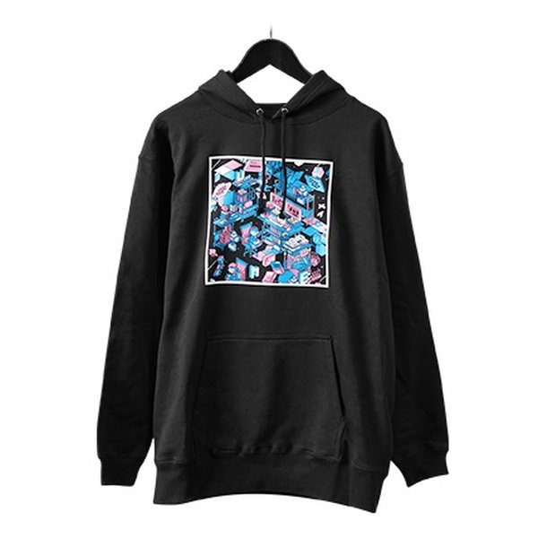 Bauhutte バウヒュッテアーティストコラボパーカー ブルー/フリーサイズ BAP-002-BU(2648351)代引不可