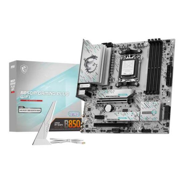 MSI エムエスアイB850チップセット搭載 AMD Ryzen9000/8000/7000シリーズ対応 microATXマザーボード B850M GAMING PLUS WIFI(2653083)送料無料