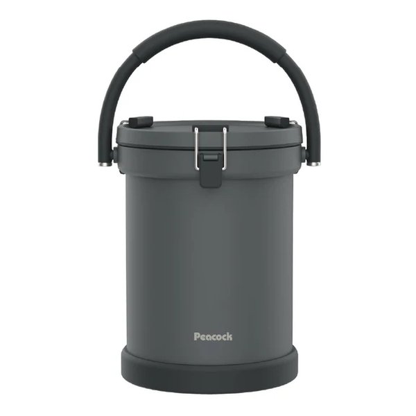 ピーコック魔法瓶 ピーコックマホウビンクーラーバケット 9.5L/ダークグレー IGN-100(2654506)送料無料