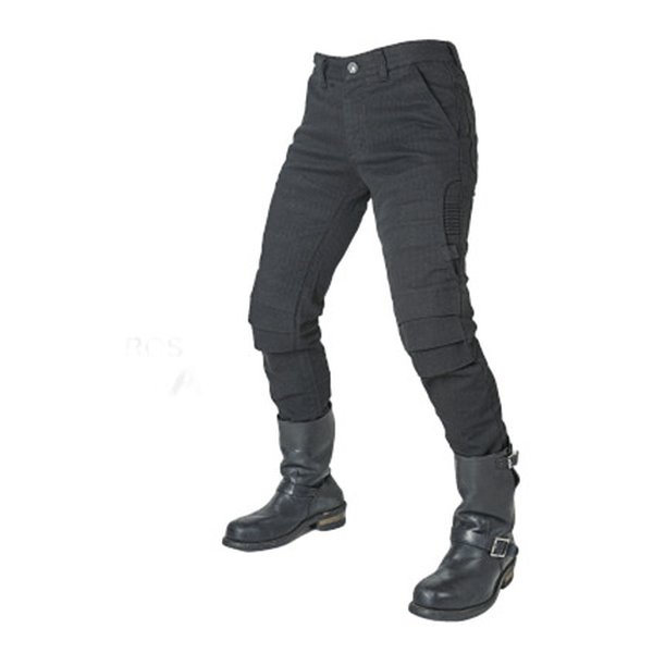 ROUGH&amp;ROAD ラフアンドロードUB モトパンツ LARVA BK-36インチ UB0016BK5(2646048)代引不可 送料無料