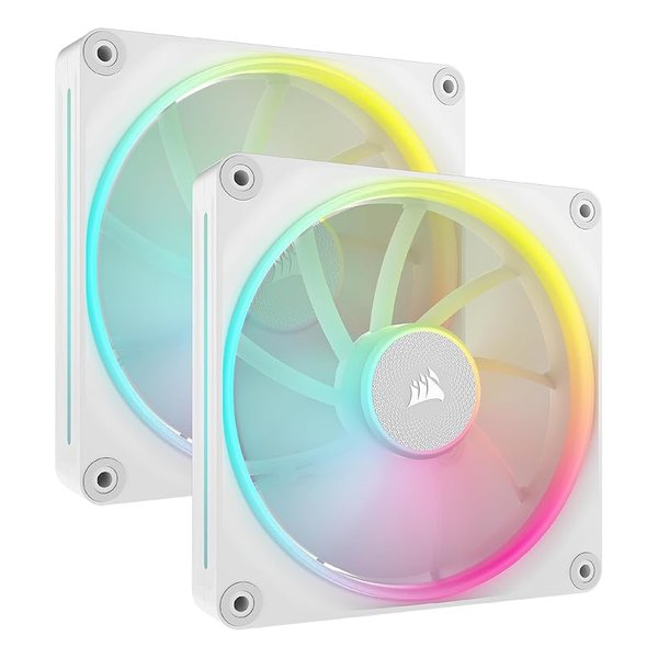CORSAIR コルセアiCUE LINKシステム構築用 システムハブ＋140mm ケースファン 2個パック CO-9051032-WW(2654365)代引不可 送料無料