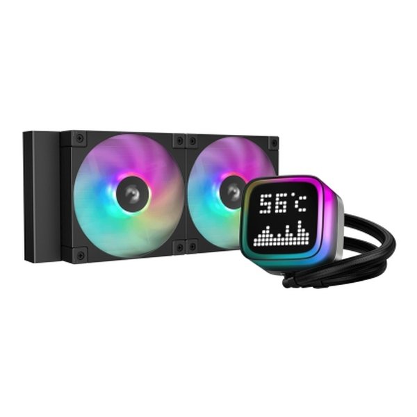 DEEPCOOL ディープクールLP240 R-LP240-BKMSNC-G-1(2654417)代引不可 送料無料
