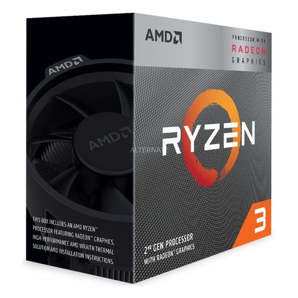 AMD エーエムディーRyzen 3 3200G With Wraith Stealth cooler YD3200C5FHBOX(2477585)代引不可 送料無料