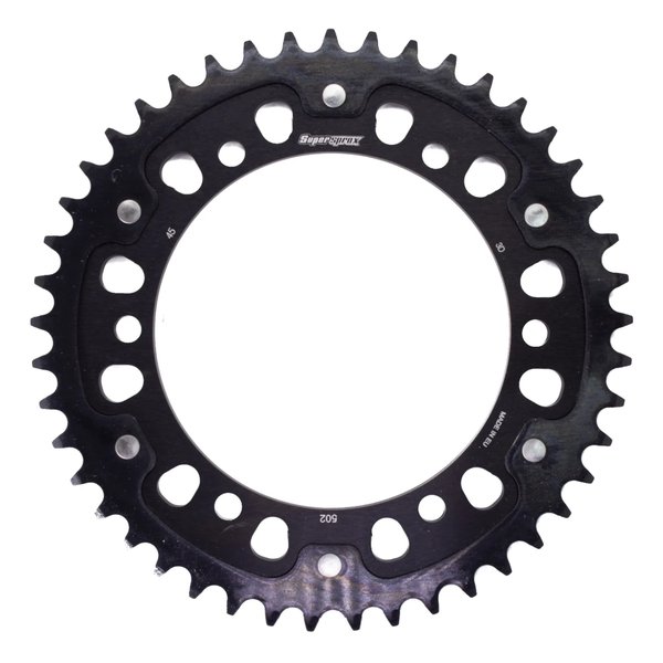 Supersprox スーパースプロックスSPX REAR STEALTH 502-45T BLK RST-50245-BLK(2534559)代引不可 送料無料