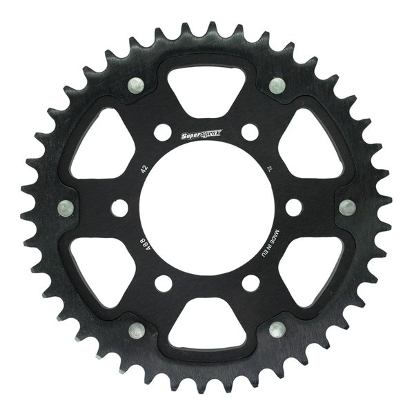 Supersprox スーパースプロックスSPX REAR STEALTH 488-42T BLK RST-48842-BLK(2534522)代引不可 送料無料