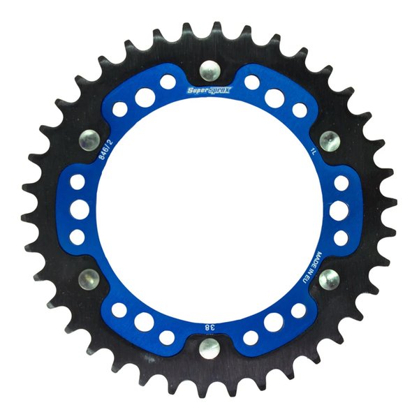 Supersprox スーパースプロックスSPX REAR STEALTH 846/2-38T BLU RST-846/238-BLU(2534578)代引不可 送料無料