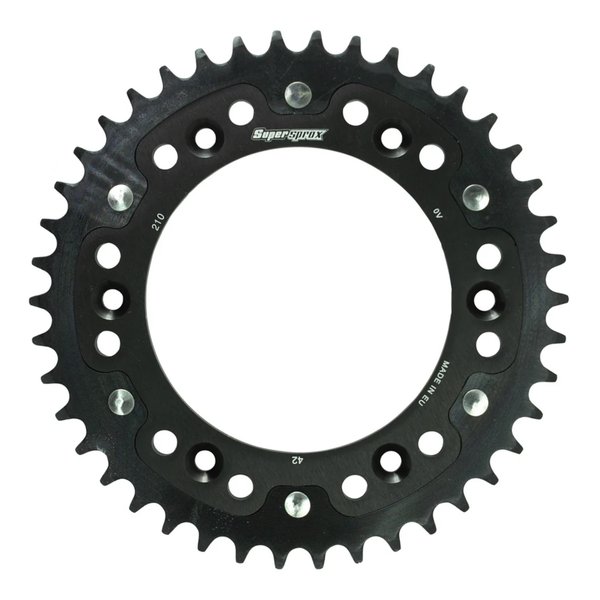 Supersprox スーパースプロックスSPX REAR STEALTH 210-42T BLK RST-21042-BLK(2534430)代引不可 送料無料