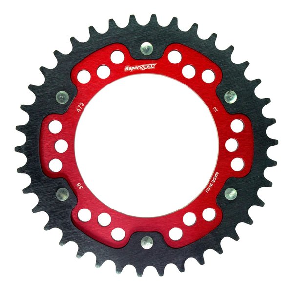Supersprox スーパースプロックスSPX REAR STEALTH 479-38T RED RST-47938-RED(2534491)代引不可 送料無料