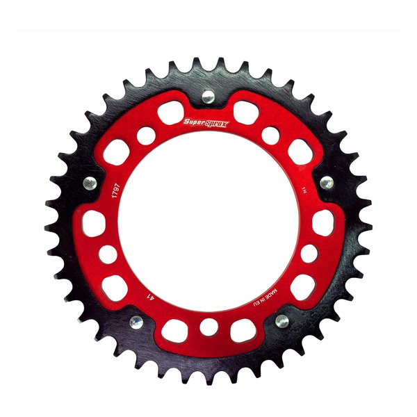 Supersprox スーパースプロックスSPX REAR STEALTH 1797-41T RED RST-179741-RED(2534409)代引不可 送料無料