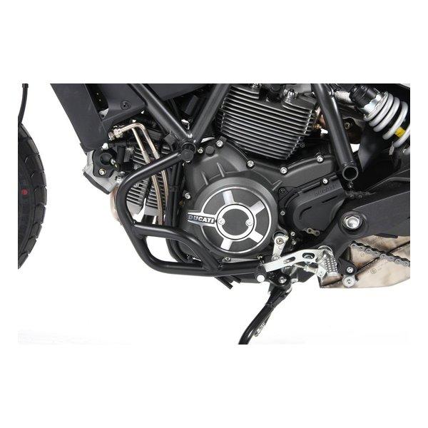 HEPCO&amp;BECKER（ヘプコアンドベッカー）エンジンガード ブラック SCRAMBLER 15-18 50175300001(2631197)代引不可 送料無料
