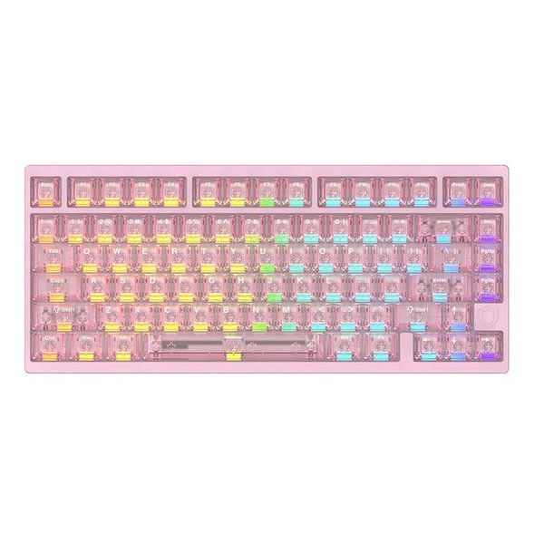 IROK（アイロック）ラピッドトリガーキーボード 8000HZ/256Khz/32Khz/0.125ms/アルミニウム/ピンク IROK-MG75 PRO-PINK(2655512)送料無料