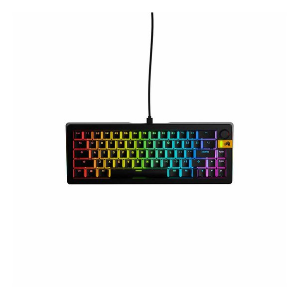 Glorious PC Gaming Race グロリアス ピーシー ゲーミゲーミングキーボード GMMK 3 HE 65％ Prebuilt Wired Black - US GLO-KB-GMMK3-65-PB-HE-W-BLK-US(2643000)代引不可 送料無料