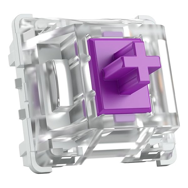 Glorious PC Gaming Race グロリアス ピーシー ゲーミキースイッチ タクタイルタイプ 120個入 Kailh Pro Purple KAI-PURPLE(2643022)代引不可 送料無料