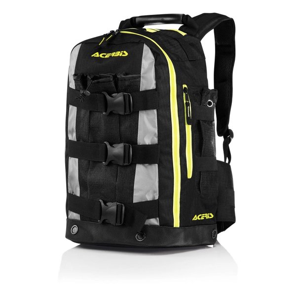 ACERBIS アチェルビスAC SHADOW BACK PACK 38L BK/YL AC-17045BK(2644507)代引不可 貨物輸送無料