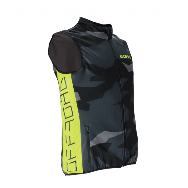 ACERBIS アチェルビスSOFTSHELL X-WINDベスト BK/YL-L AC-23441BK/YL3(2644801)代引不可 送料無料