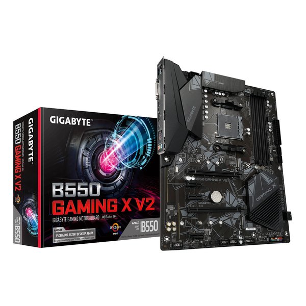 GIGABYTE ギガバイトマザーボード ATX/AMD B550/AM4/M.2/DDR4 B550 GAMING X V2(2653896)代引不可 送料無料