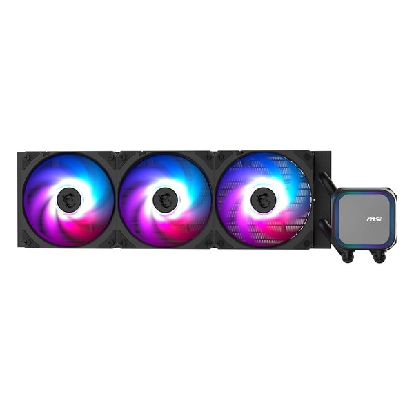 MSI エムエスアイ水冷CPUクーラー 120mmファンｘ3 ブラック MAG CORELIQUID A13 360(2655550)送料無料