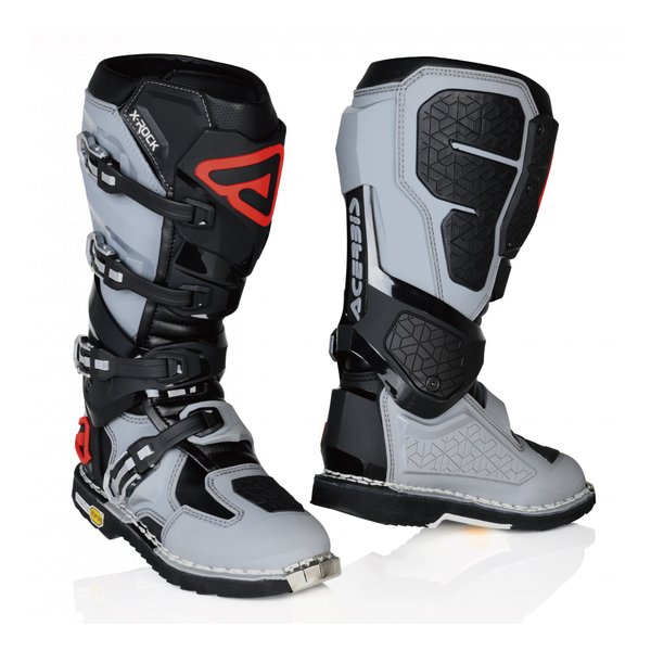 ACERBIS アチェルビスX-ROCK MM ブーツ BK/GY-46 29.5cm US-11.5 AC-24289BKGY46(2645017)代引不可 送料無料