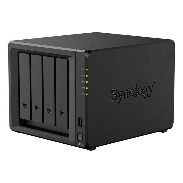 Synology シノロジーIntel Celeron J4125搭載4ベイNAS DS425+(2661677)代引不可 送料無料