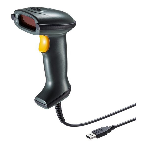 SANWA SUPPLY サンワサプライ1次元レーザーバーコードリーダー BCR-006(2663557)代引不可 送料無料