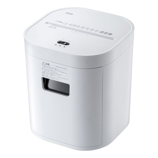 SANWA SUPPLY サンワサプライ静音シュレッダー マイクロカット PSD-MC001W(2663609)代引不可 送料無料